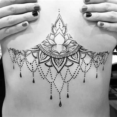 Underboob tattoo designs